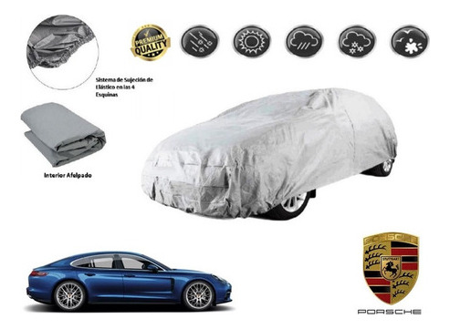 Funda Car Cover Afelpada Porsche Panamera 4s 2018