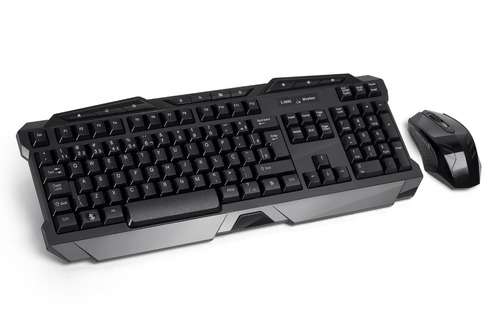 Teclado E Mouse Gamer Sem Fio 2.4  Usb Multilaser