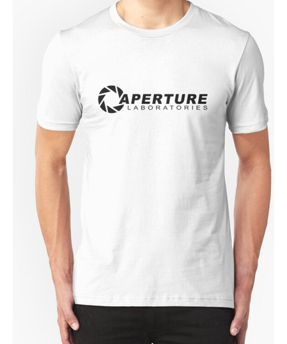 Franela  Portal Logotipo De Aperture Science