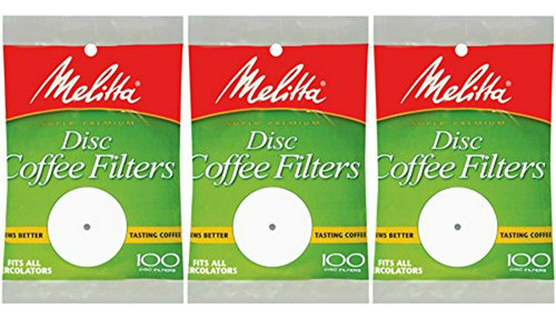 Filtro De Café Blanco, 100 Unidades (paquete De 3)