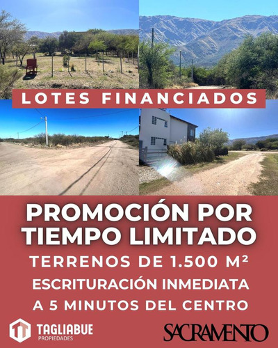 Oportunidad! Lotes Financiados!