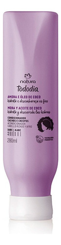 Acondicionador Mora Y Aceite De Coco Tododía 280 Ml - Natura