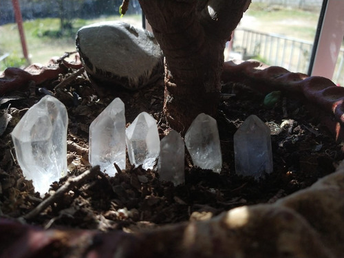 Puntas De Cuarzo Cristal (Usado)