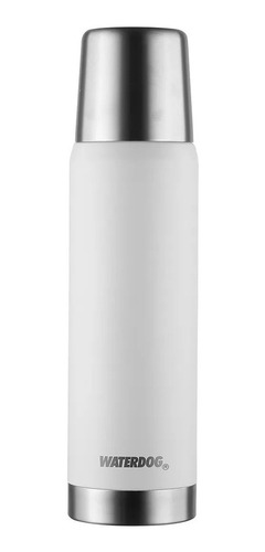 Termo Waterdog Obus Acero Inoxidable 1000 Cc Blanco