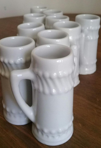 Imagem 3 de 3 de Kit 10 Canecas Chopp Submarino Porcelana
