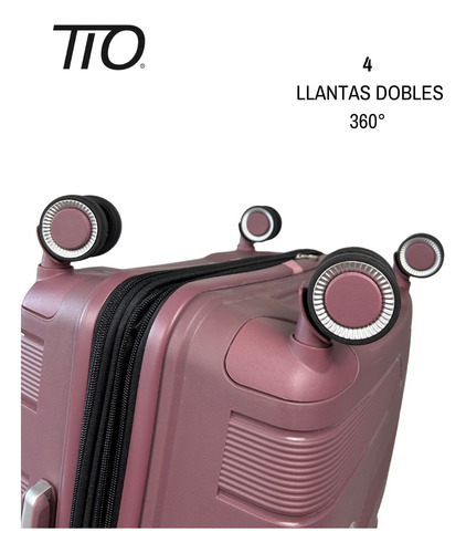 Maleta De Viaje Tio Infinity Chica Expandible Candado