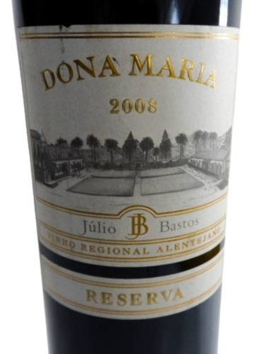 Vinho Júlio Bastos Dona Maria Reserva 2008 (reserva)