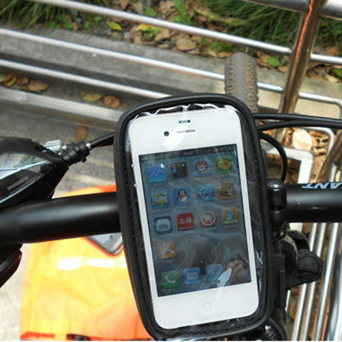 Imagen 4 de 4 de Funda Holder De Bicicleta Moto Para Celular Varios Tamaños