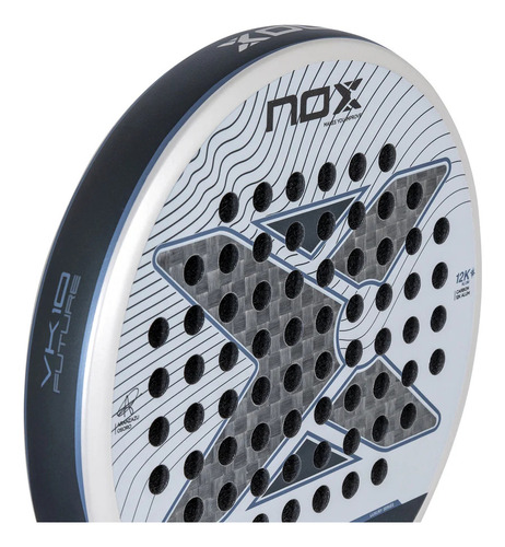Paleta de padel Nox VK10 2024 color gris