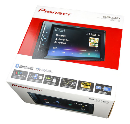 Estéreo Con Pantalla Pioneer Dmh-241ex + Camara De Reversa