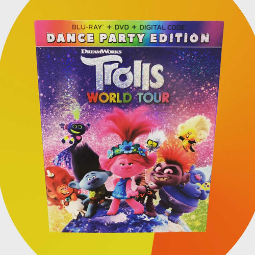 Trolls 2 World Tour Película Bluray Original Nueva Sellada