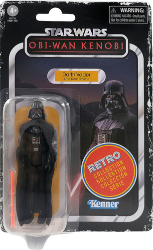 Star Wars Obi-wan Kenobi Darth Vader Retro Collection Kenner