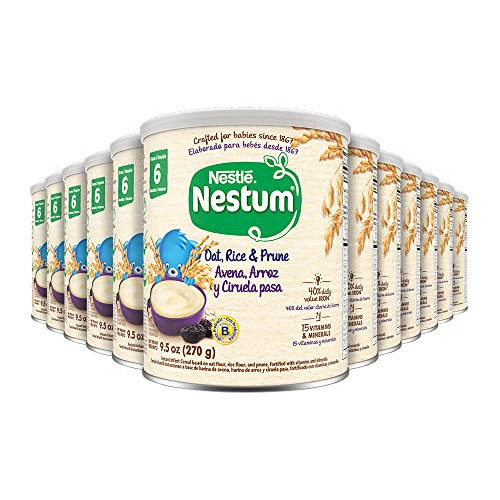 Arroz De Avena Y Ciruelas Nestum, 9.5 Oz (paquete De 12)