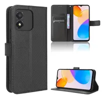Comprar Funda De Piel Para Honor X5, Funda De Piel Sintética Con Tap