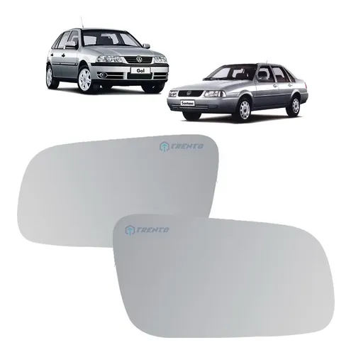comprar Par Lente De Retrovisor C Base Gol Parati Saveiro G3 Santana