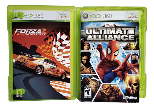Forza Motorsport 2 + Marvel Ultimate Alliance Xbox 360