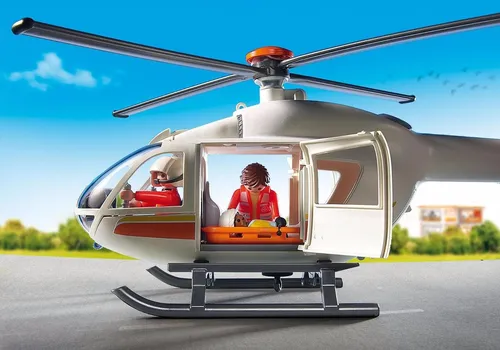 Helic ptero De Emerg ncia M dica 29p Hospital Playmobil 6686