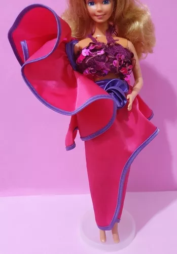 Roupa Boneca Barbie Dream Date Anos 80 (somente A Roupa)