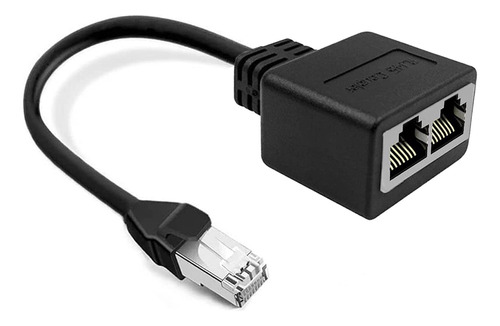 Divisor Ethernet Adaptador Red Rj45 Lan Conector Enchufe