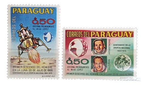Paraguay, Adicion Pro Monum Mariscal Lopez 1969 Nueva L16915