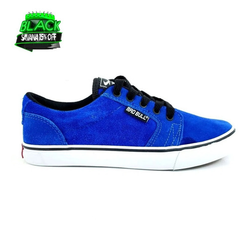 Tênis Mad Bull Action Azul Royal / Branco