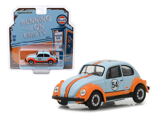 Auto Coleccion Volkswagen Beetle Gulf  Año  1966 1:43 