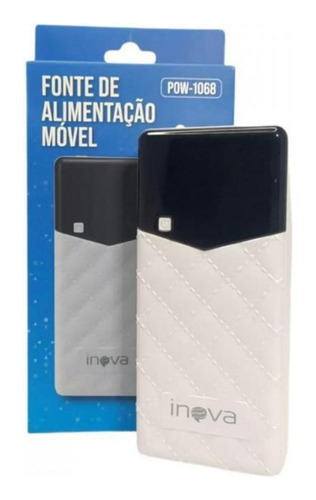 Carregador Portátil Inova Pow-1068 10000mah Powerbank Usb V8