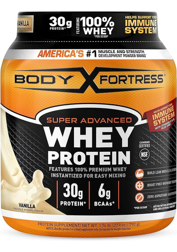 Proteina Whey Protein Body Fortress De 1.74lbs