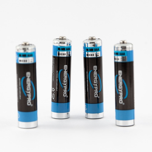 Blister 4 Pilas Aaa Recargable Energypro Calidad Certificada