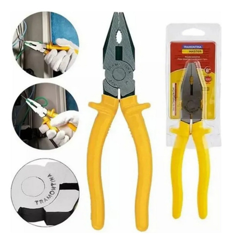 Kit Com 2 Alicates: Master Universal 8 + Corte Diagonal 6