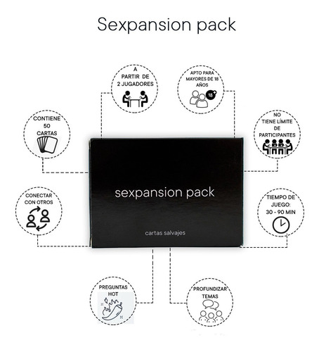 Juegos De Mesa Adultos Cartas Salvajes+sexpansion Pack Carta
