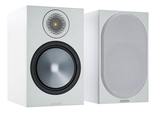 Caixas Acústicas Monitor Audio Bronze 100 Par 6g 100w Branco