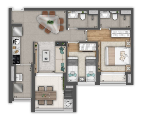Imagem 26 de 28 de Apartamento À Venda No Bairro Freguesia Do Ó - São Paulo/sp - O-5992-14318