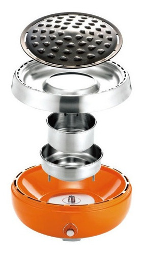 Imagen 2 de 10 de Asador Portátil De Carbón Homping Portagrill