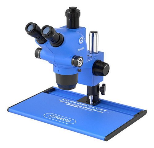 Microscopio Trinocular Forward Fw-6565pro-t Base Slide
