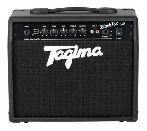 Cubo Ativo Tbf20 6,5 Pol 20w Tagima Amplificador Guitarra Cor Preto 110V/220V