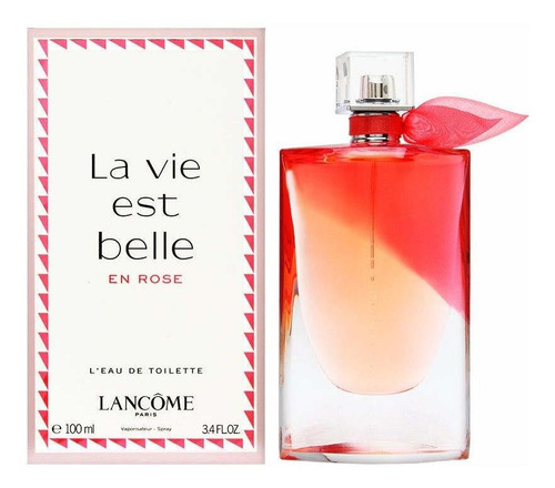 Perfume Lancome La Vie Est Belle En Rose Original 100ml