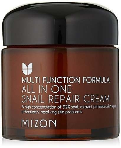 Crema All in One Snail Repair Cream Mizon para piel sensible de 75mL