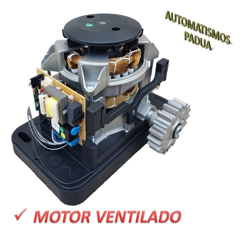 Imagen 5 de 10 de Motor Porton Corredizo Seg Abs 1/4hp Automatico Electrico