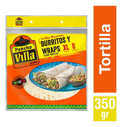 Pancho Villa Burritos Xl 350 Gr