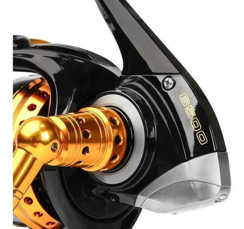Molinete Marine Sports Thunnus 6500 Rollo negro/dorado