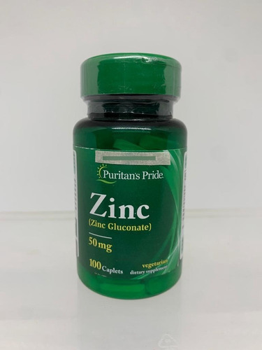 Zinc Gluconate 50mg - 100 Uds Puritan's Pride