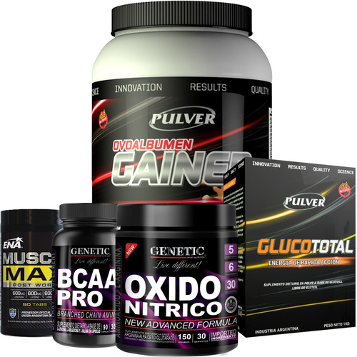 Anabol 5 Gainer Pulver Muscle Max Bcaa Arginina Glucosa 