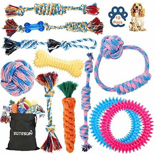Imagen 1 de 6 de Juguete De Cuerda Para Perros Para La Dentición De Cachorros