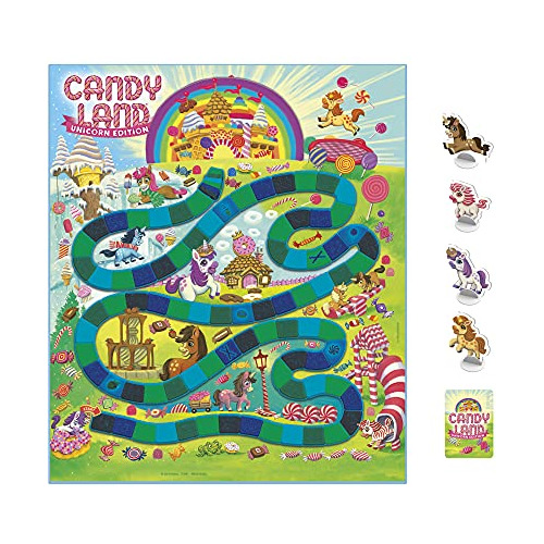 Candy Land - Juegos Para Niños Pequeños, Juguetes De Unicorn