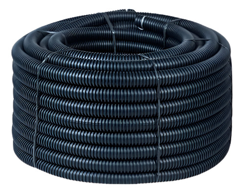 Tubo Dreno Corrugado 2.1/2 Pol - Rolo 50m