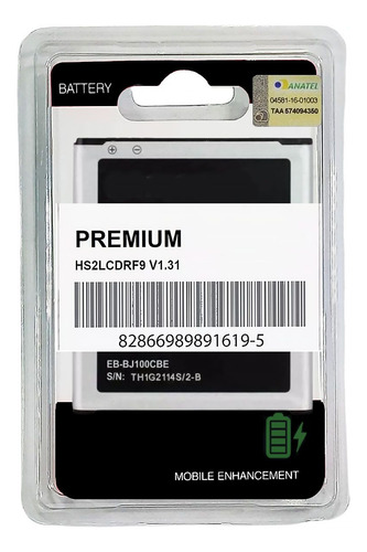 Kit Battr.ia Compatível J1 Premium + Testada + Imediato