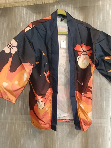 Imagen 3 de 4 de Genshin Impact Cosplay Haori Diluc Qiqi Klee Keqing Fischl