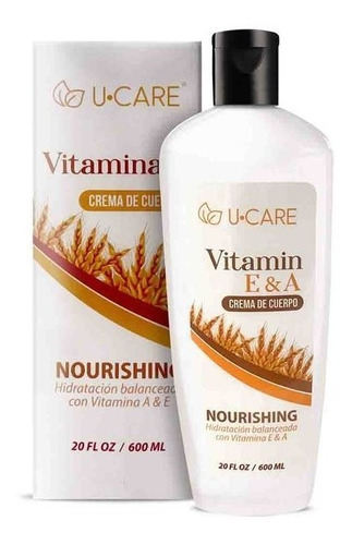 U.care Crema De Cuerpo Estuche Vitamina E 600ml