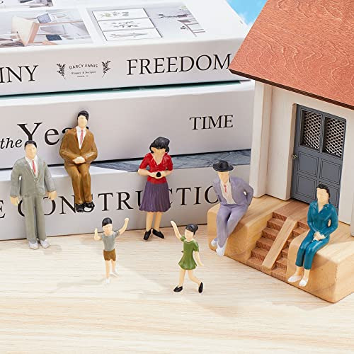 28 Figuras De Personas Escala 1:25, Minimodelos De Tren...